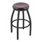 Holland Bar Stool Co 30" Swivel Bar Stool, Pewter Finish, Dark Cherry Oak Seat 80230PWDCOak - alternate 1